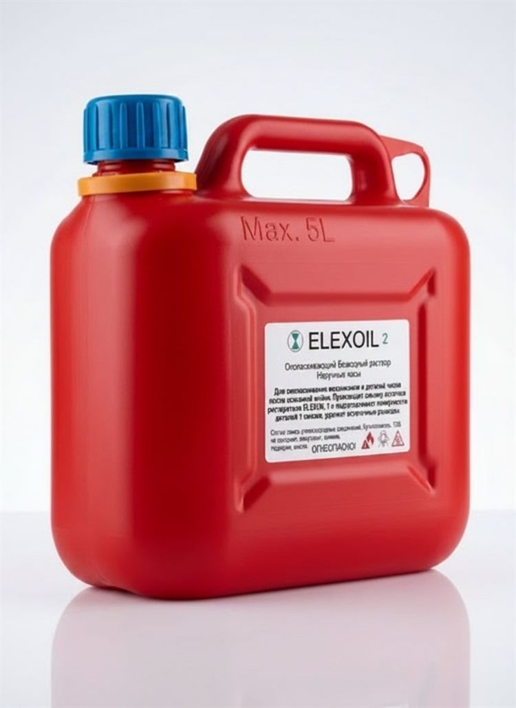 ELEXOIL 2 5 л — Безводный ополаскивающий раствор (канистра 5 л)